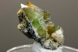 Green Titanite (Sphene), Feldspar and Muscovite - Pakistan #175082-3